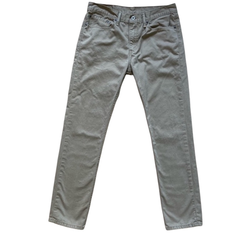 Levis 511 men jeans slim fit tan beige 100% cotton size 34